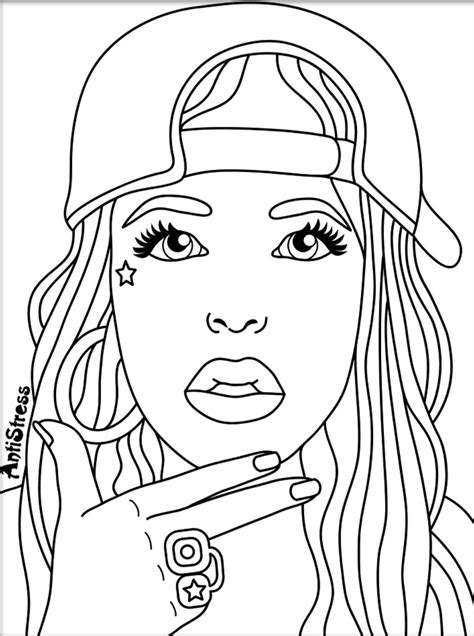 Beautiful Woman Coloring Pages At Free Printable Colorings Pages To Print And