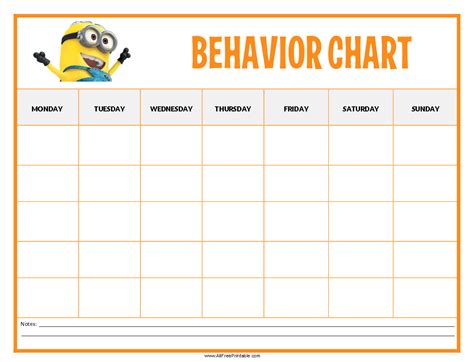 Free Printable Behavior Charts For Parents Free Printable