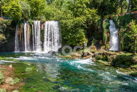 Duden Waterfalls In Antalya Turkey Stock Photo Royalty Free