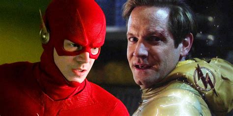 now who s the villain flash and reverse flash reunite to take jab at film and tv producers