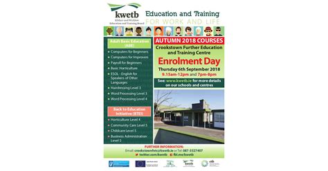 Kwetb Further Education And Training Brochure Kwetbcrookstowna5