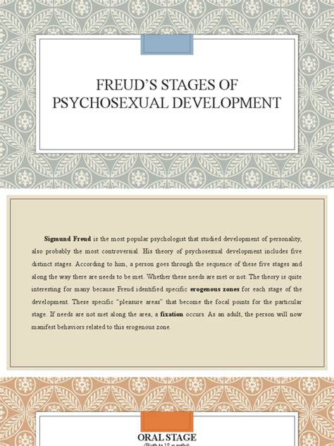 Freuds Stages Of Psychosexual Development Pdf Id Unconscious Mind