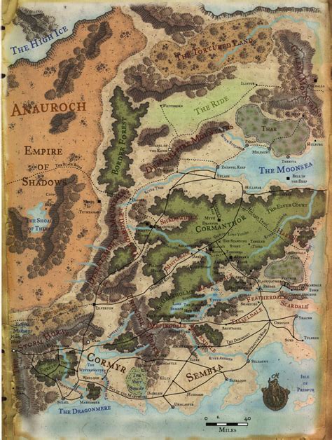 The Dalelands Map Fantasy World Map Fantasy Map Amazing Maps