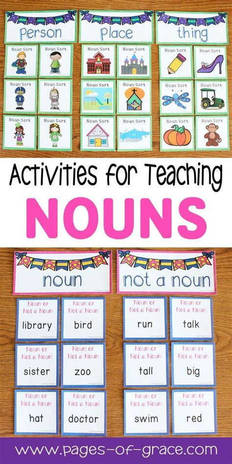 Are You Looking For Some Fun Activities For Teaching Nouns This Unit