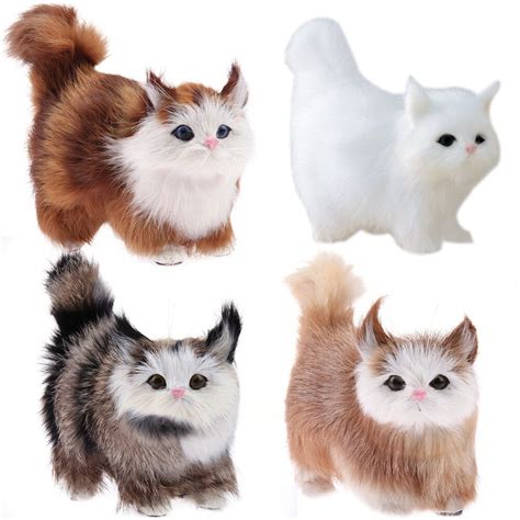 Buy Stuffed Plush Cat Toys Electric Simulation Plush
