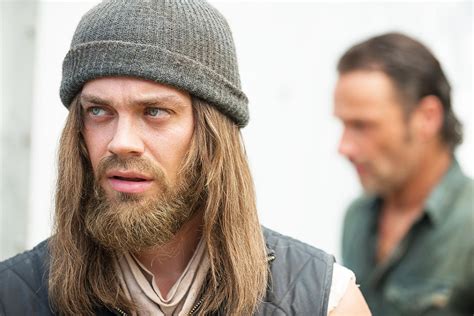 Talking With Jesus The Walking Dead Newbie Tom Payne Shares