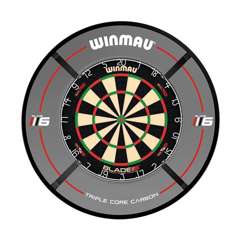 Buy Winmau Blade 6 Dartboard Surround And Light Bundle From Darts Online