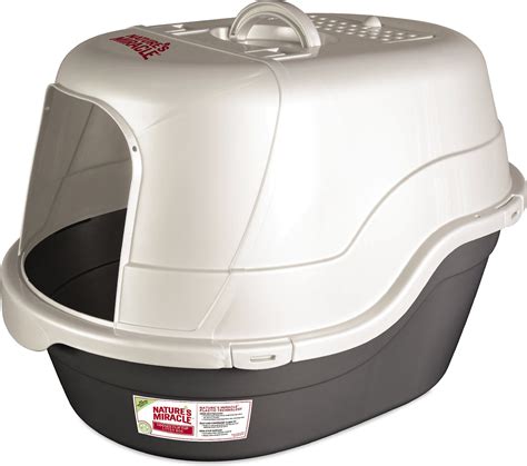 Natures Miracle Oval Hooded Litter Box