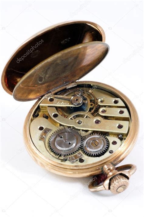 Mechanism Of An Old Pocket Watch Stock Photo By ©helinek 48147843