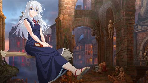 Majo No Tabitabi Anime Girl Live Wallpaper Wallpaperw