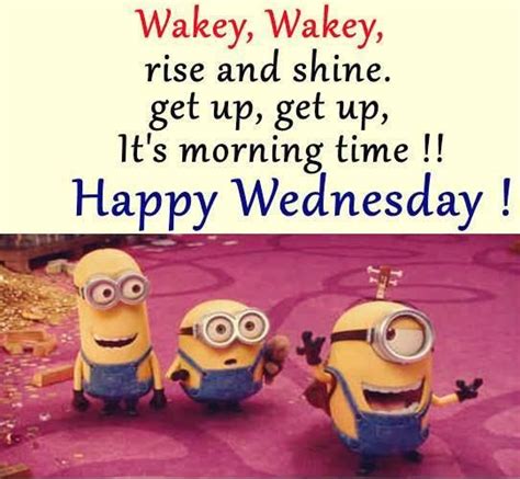 Cute Good Morning Texts Minions Funny Happy Wednesday