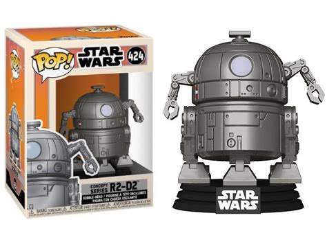 Funko Pop R2 D2 Star Wars Concept Series 424 Funko Toyshow Tudo