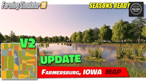 Fs19 Map Farmersburg Iowa V2 Review Youtube