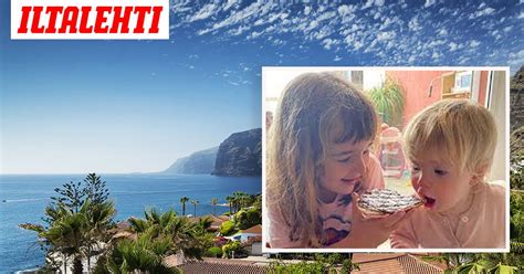 Las autoridades españolas anunciaron el jueves que encontraron en el mar el cadáver de olivia gimeno zimmermann, la mayor de las dos hermanas desaparecidas en tenerife el 27 de abril pasado. Anna ja Olivia kateissa jo 20 päivää Teneriffalla