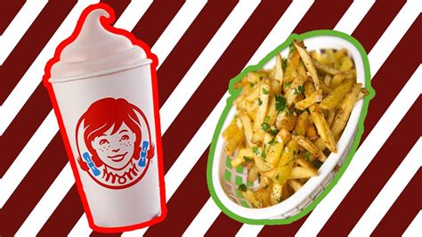 Reviewing Wendys New Peppermint Frosty And Garlic Fries Youtube