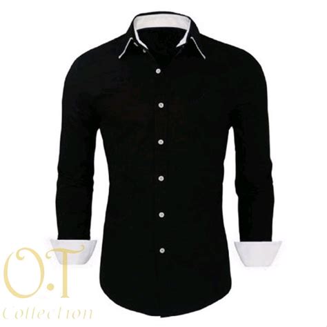 Kumpulan model baju batik pria modern polos kombinasi tribal 2018. Jual KEMEJA POLOS PRIA LENGAN PANJANG PUTIH | BAJU ATASAN ...