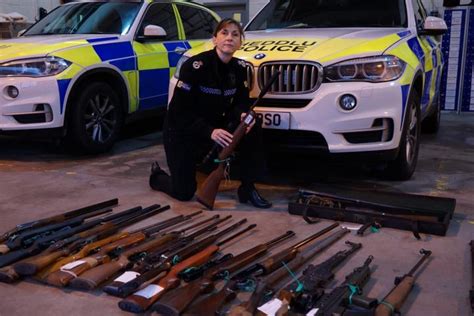 More Than 100 Firearms Surrendered To Police Uk