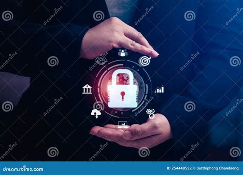 Cybersecurity And Privacy Concepts To Protect Data Stock Photo Image