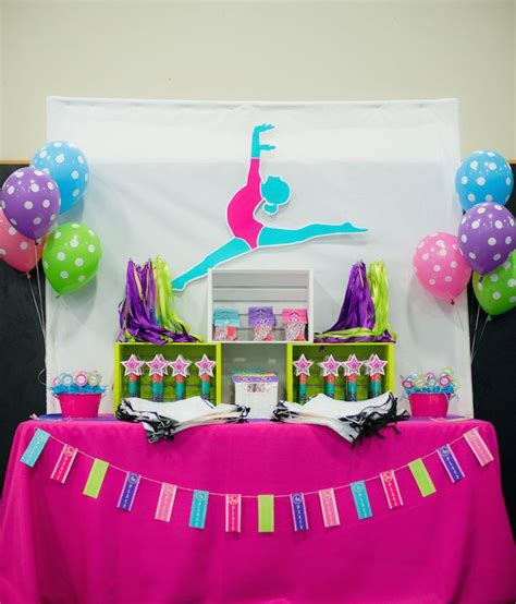 Gymnastics Birthday Party Ideas Awful Lot Vodcast Art Gallery