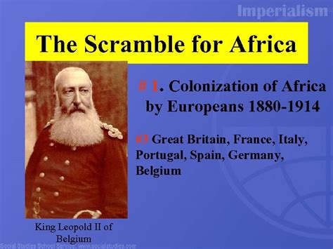 The ottomans had one army based in the region, the 3rd army. Imperialism In Africa 1880-1914 / Kenya Colony - In 1880, 90 percent of africa was still · by ...