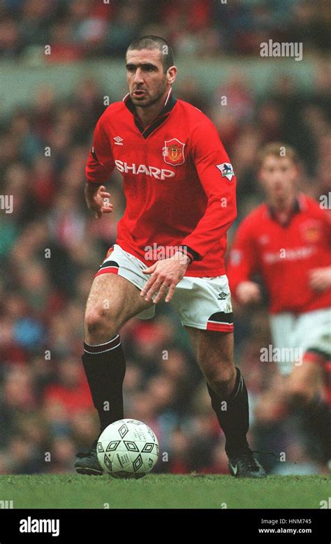 Eric Cantona Manchester United Fc 09 April 1996 Stock Photo Alamy