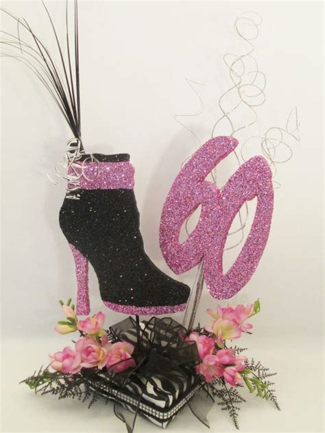 High Heel Shoe Centerpiece On Pinterest Birthdays Blog And Shoes