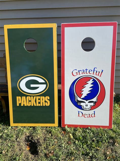 Pin On Grateful Dead Custom Cornhole Boards