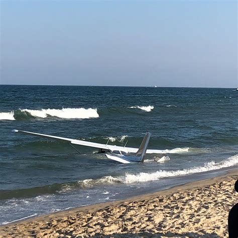 Small Plane Crashes In Water Near Popular Maryland Beach — And The
