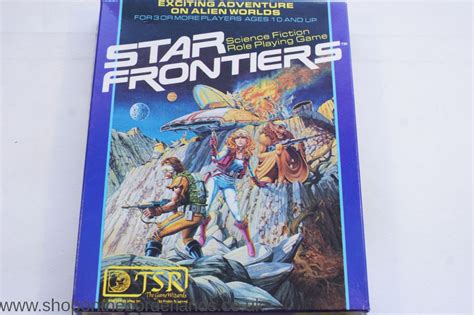 Star Frontiers 1st Edition 1st Printing Extras Boxed Roleplaying
