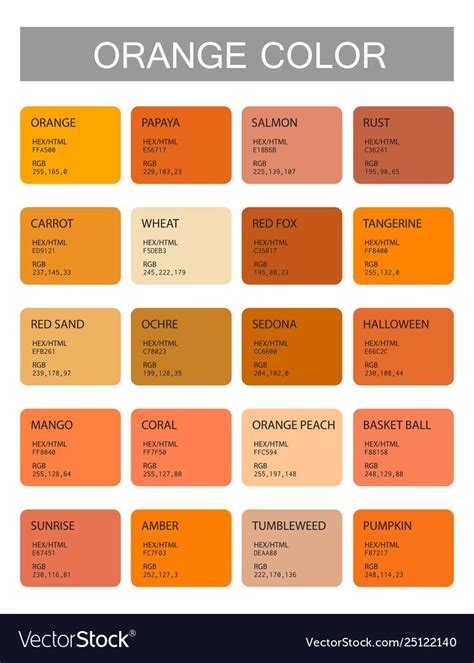 Hex Color Palette Orange Color Palettes Pantone Colour Palettes