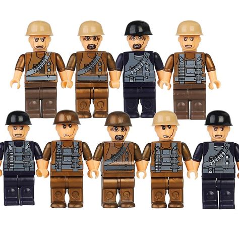 American Civil War Soldier Minifigures Lego Compatible Military Sets