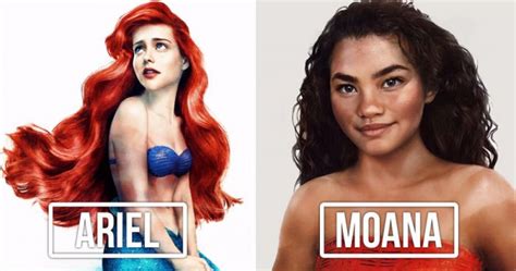 This Is What Disney Princesses Would Look Like If They Were Real