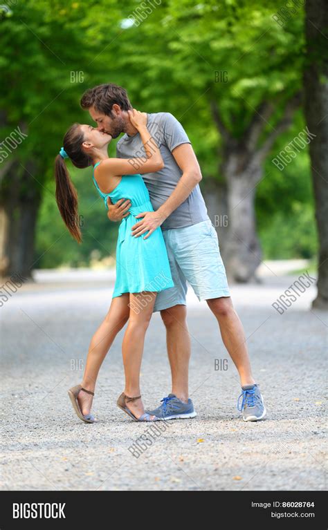 First Kiss Young Image And Photo Free Trial Bigstock