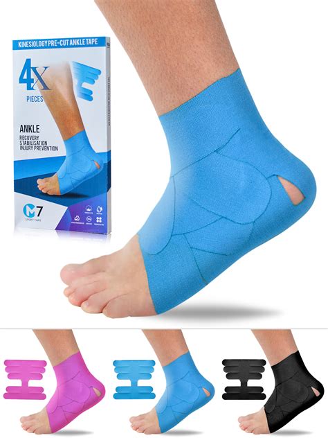 The New Kinesiology Athletic Ankle Tape How Does M7 Sport Tape Work