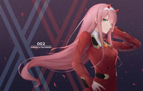 Glowy eyes zero two live wallpaper. Wallpaper girl, background, anime, Darling in the FranXX images for desktop, section сёнэн ...