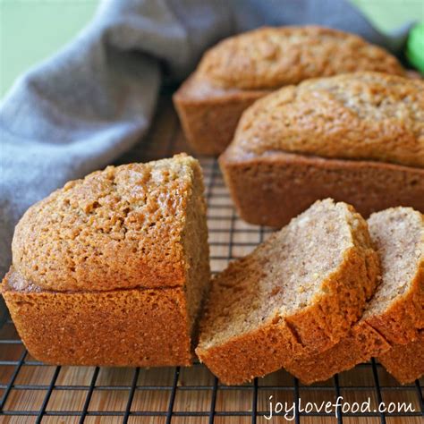 Spiced Zucchini Bread Mini Loaves Joy Love Food