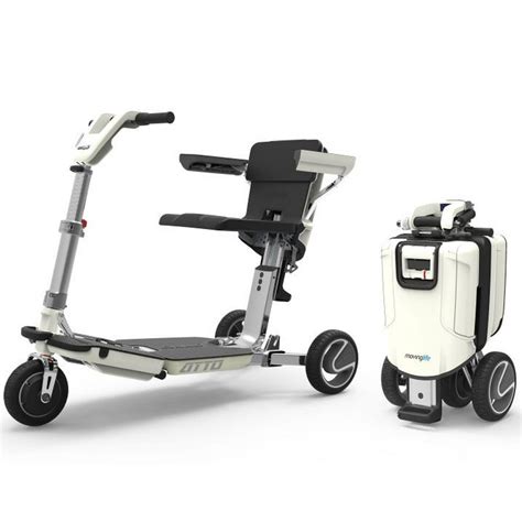 Atto Deluxe Folding Lightweight Mobility Scooter New Moving Life Faa