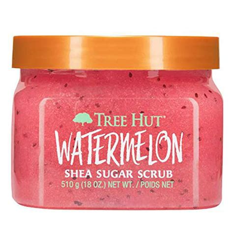 Tree Hut Watermelon Shea Sugar Scrub 18 Oz Formulated With Watermelon