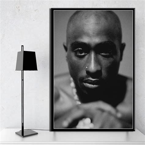 Tupac Shakur 2pac Outlaw Rap Music Rapper Star Hip Hop Art Painting