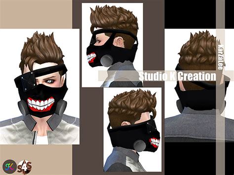 Tokyoghoul Facemask At Studio K Creation Sims 4 Updates