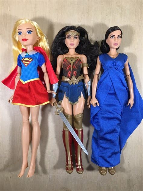 Lot Of Wonder Womandc Dolls On Mercari Wonder Woman Girl Superhero