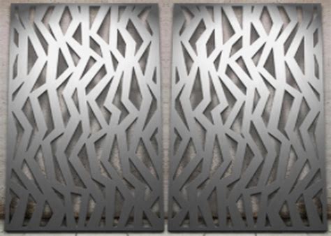 House Stainless Steel Decorative Panels With Unique Metal Luster Strength