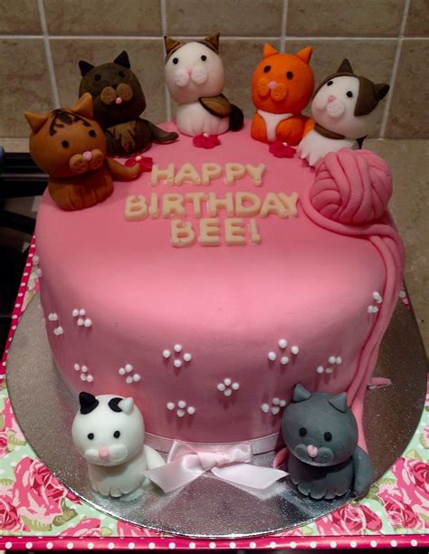 Cat Birthday Cake X Birthday Cake For Cat Kitten Cake Cake