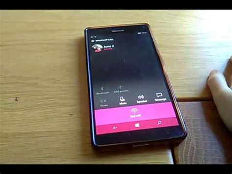 If you're looking to connect with a. Nokia Lumia 950 XL incoming call, whatsapp - YouTube
