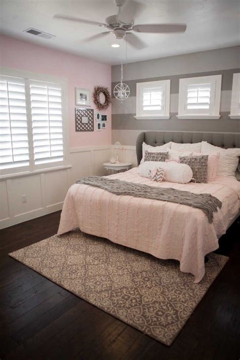 Pink And Grey Room Love The Wainscoting Two Tone Grey Wall Woman
