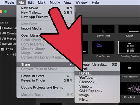 You can use 'whose' for things. How to Use iMovie (with Pictures) - wikiHow