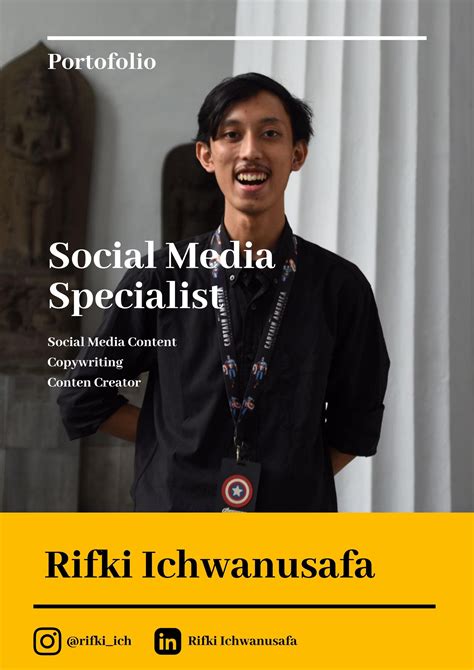 Portofolio Social Media Specialist Rifki Ichwanusafa By Rifki