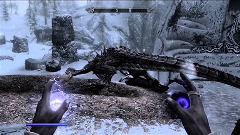 Dragon shouts (a.k.a.the voice or thu'um) are phrases of dragon language, consisting of three separate words of power, that can be used to unleash varied powerful effects. Skyrim Glitch - No Dragon Soul??? - YouTube