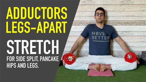Stretching For Adductors Side Split Legs Apart Flexibility Exercises For Hips Taylor Pose