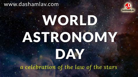 Happy National Astronomy Day